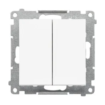 vypínač Čtyřnásobný spínač (vypínač) Bílý matný Simon 55