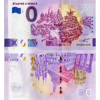 Bankovka 0 EUR, PF 004520, N/UNC, 2022, Štastné a Veselé