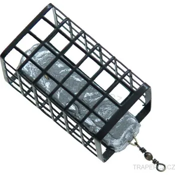 Krmítko pro ryby Traper Krmítko hranaté Hmotnost: 20 g