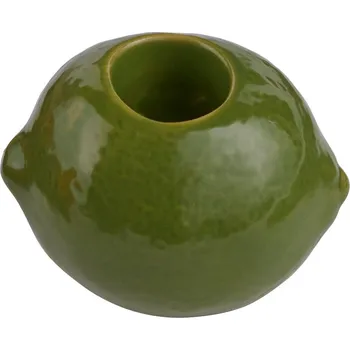 Svícen Butlers LIME Svícen na dlouhou svíčku limetka