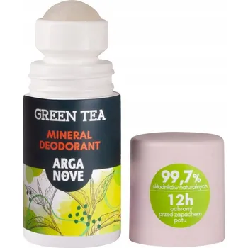 Minerální deodorant s kamencem v kuličce Zelený Čaj 50ml Arganove