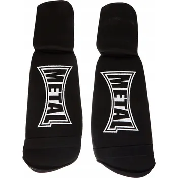 Chránič holeně pro bojový sport Chrániče holení a chodidel metal boxe MB153 vel. L