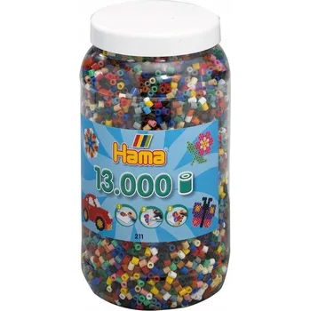 Dětské navlékací korálky Nažehlovací korálky Hama Midi Mix 13000 kusů