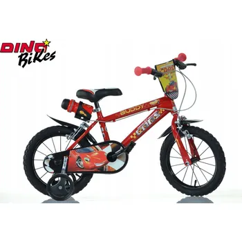 Jízdní kolo Dětské kolo DISNEY Auta 16 palců pro chlapce