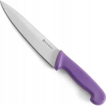 Kuchyňský nůž Nůž pro alergiky HACCP fialový, délka 320 mm - Hendi 842676