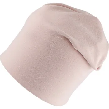 Čepice Nákrčník / čepice soft fleece, střední, 3 pudrová čepice