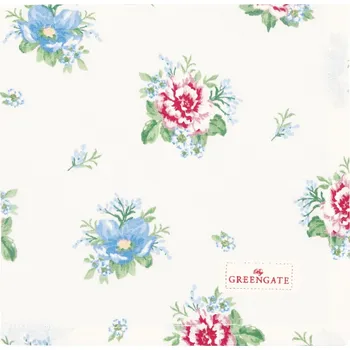 prostírání GREEN GATE Bavlněný ubrousek Alivia White