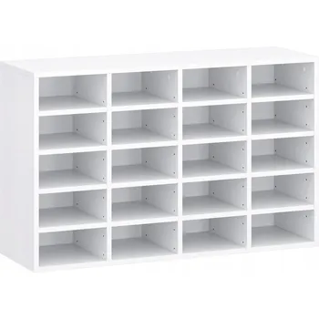 Botník Botník s policemi Target Home 104 x 65,5 x 33 cm bílá