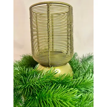 Obraz Lucerna LUMERO kovová 15 cm hnědá