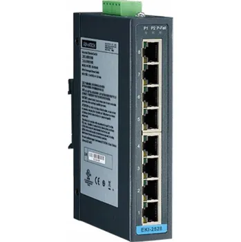 Switch Nespravovaný Switch Advantech EKI-2528-BE 10/100 Mbps, černý