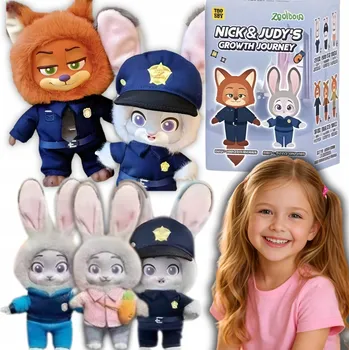 plyšák Plyšová Hračka Zootropolis: NICK JUDY Box Plyšák Figurka Překvapení Zvířátkov