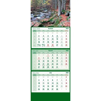 Obraz Třídílný kalendář MP T-105T-08 Zámek