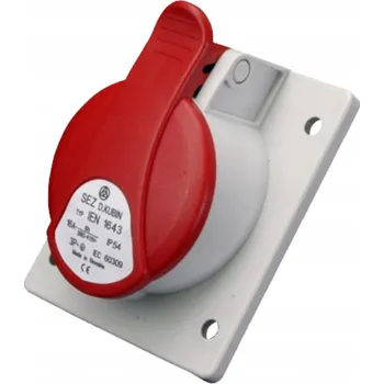 Elektrická zásuvka Hermetická Elektrická Zásuvka Orno šedá