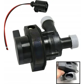 Vodní pumpa motoru Přídavné vodní čerpadlo s konektorem, oběhové čerpadlo vody 1.8 2.0T pro VW Audi