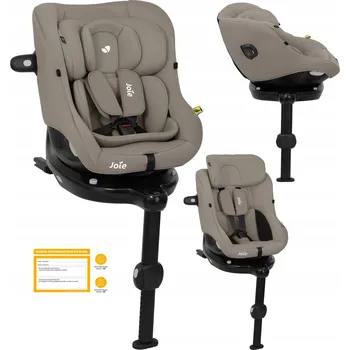Autosedačka Autosedačka Joie I-PIVOT i-Size 0-18 kg béžová s otočnou základnou