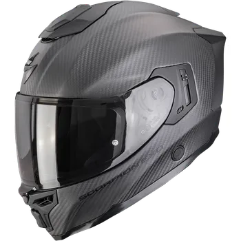 Helma na motorku Scorpion exo-1500 carbon air solid černá matná xs