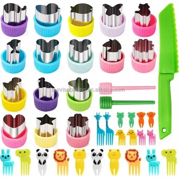 Vykrajovátko FORMIČKY VYKRAJOVÁTKA NA CUKROVÍ OVOCE, ZELENINY SENDVIČE, CHLÉB SADA 12 KS