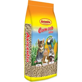 Podestýlka pro kočku Podestýlka Avicentra kukuřičná hrubá 20 l