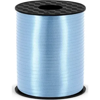 Party dekorace Dekorační plastová stuha modrá 458 m