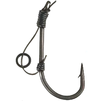 Rybářský háček Traper Háček Teflon Ring černý chrom Velikost háčku: 2