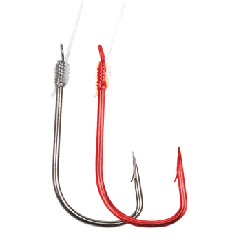Rybářský háček Traper Návazec Roach Feeder červený Velikost: Nr 12 / 0,14 mm