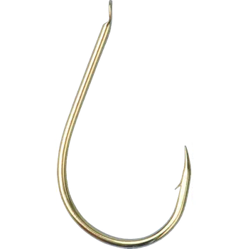Rybářský háček Traper Háček Chinu Gokuboso zlatý Velikost: Nr 10