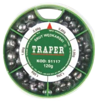 Umělá nástraha Traper Sada těžkých broků Hmotnost: 70 g