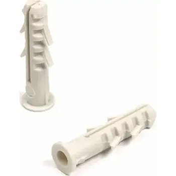 Hmoždinka Hm. standardní s lemem UPA-L 6x30 nylon