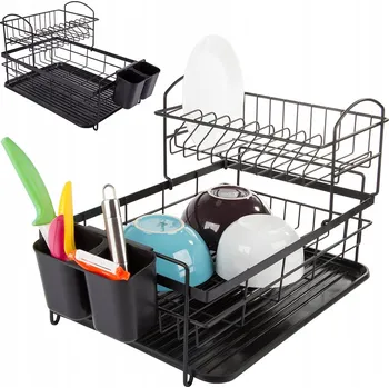 Obraz ODKAPÁVAČ NA NÁDOBÍ DVOUÚROVŇOVÝ S TÁCEM