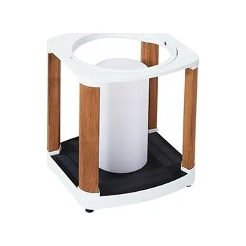 IP kamera AURORA venkovní solární světlo - malé - bílé