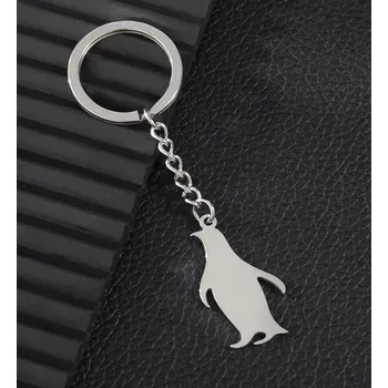 Přívěsek na klíče s tučňákem