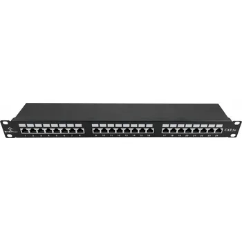 Patch panel ALANTEC Patch panel FTP 24 portů kategorie 5e, plně osazený