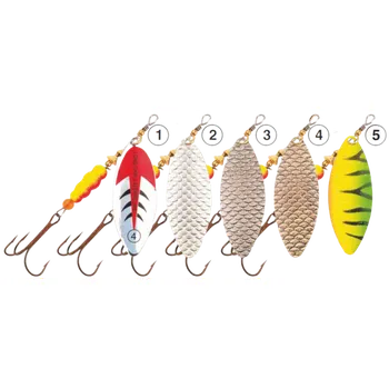 Umělá nástraha Traper Třpytka rotačka Killer X - velikost 4 Barva: 2