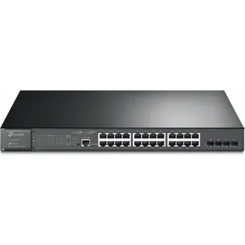 Switch TP-LINK TL-SG3428MP TP-Link OMADA JetStream switch TL-SG3428MP (24xGbE, 4xSFP, 24x PoE+ 384W, 2xConsole)