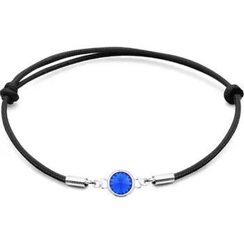 Náramek NUBIS® Stříbrný náramek s Crystals from Swarovski® Majestic Blue - SX129-MAJ