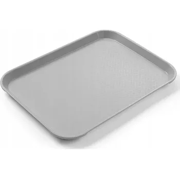 Malý podnos tác pro servírování Fast Food z polypropylenu ŠEDÝ Hendi 878705