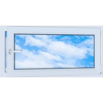 Okno Plastové okno Lorac bílé 1200x600 mm otevíravě-sklopné