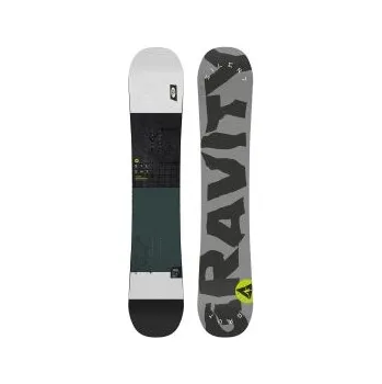 Snowboard Gravity Silent 24/25 Wide 160 cm; Šedá snowboard + DÁREK DLE VÝBĚRU!