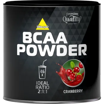 Aminokyselina BCAA prášek Inkospor 300 g brusinka