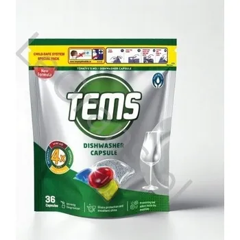 Tableta do myčky Tems – kapsle do myčky nádobí 4v1 36 Ks.