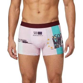 Boxerky Bavlněné boxerky EURO C100 Barva: světle růžová, Velikost: XXL