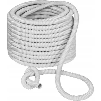 kabelová chránička Chránič Kabelů šedá Husí Krk se spirálou 20MM 10M 320N UV MARMAT