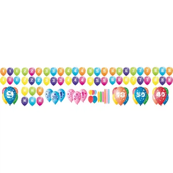 Balónek Latexové balónky Gemar srdíčka 12" 5 kusů