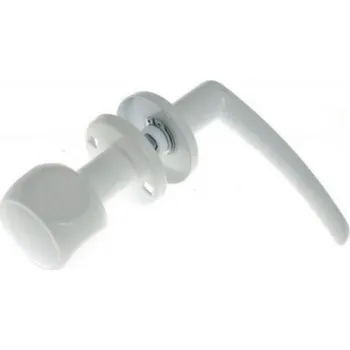 Dveřní kování Klika ke dveřím interiérovým Matoga Štítek kulatý