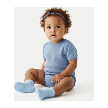 Pánské ponožky Krátké ponožky Tommy Hilfiger 701236342 Modrá 15_18