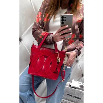 Kabelka Kabelka Laura Biaggi red