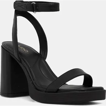 Dámská obuv Kožené sandály Aldo BERADE 13968102 černá 99X, EUR 41