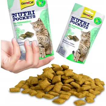 Pamlsek pro kočku GimCat Nutri Pockets pro kočky Pamlsek 60g