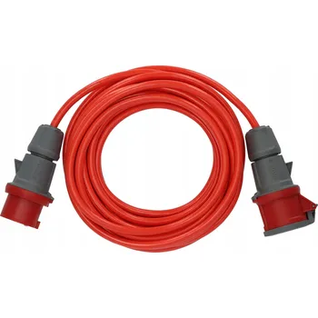 Napájecí kabel Brennenstuhl zahradní Prodlužovací Kabel 10 m 1 ks zásuvek červený