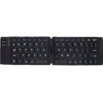 Klávesnice UNIQ FORIO SKLÁDACÍ BLUETOOTH KLÁVESNICE ČERNÁ/PŮLNOČNÍ ČERNÁ